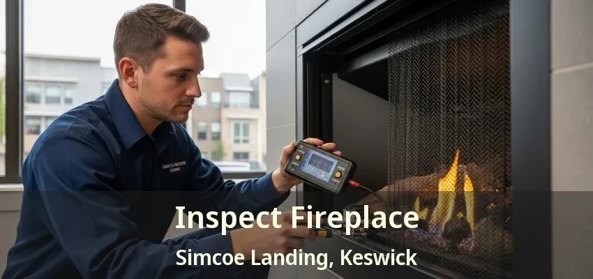 Inspect Fireplace Simcoe Landing, Keswick - ON Inspect Fireplace Simcoe Landing, Keswick - ON